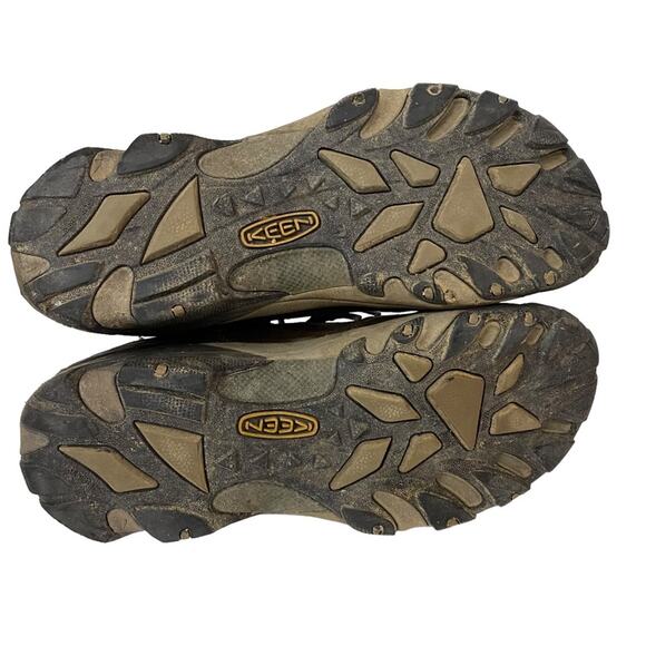 Keen Detroit Brown Leather Waterproof Steel Toe Work Boots Size 13 - Picture 7 of 9